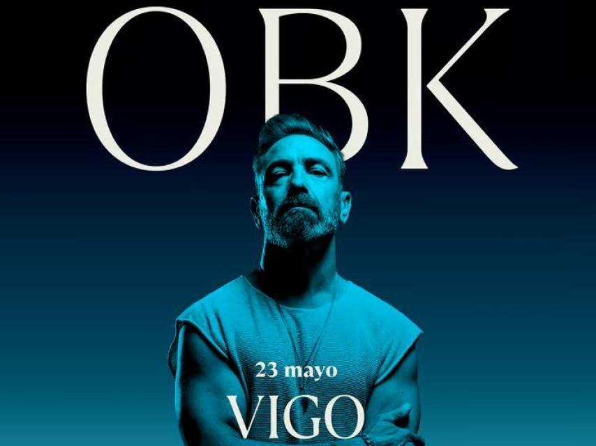 Cartel promocional de la gira de OBK