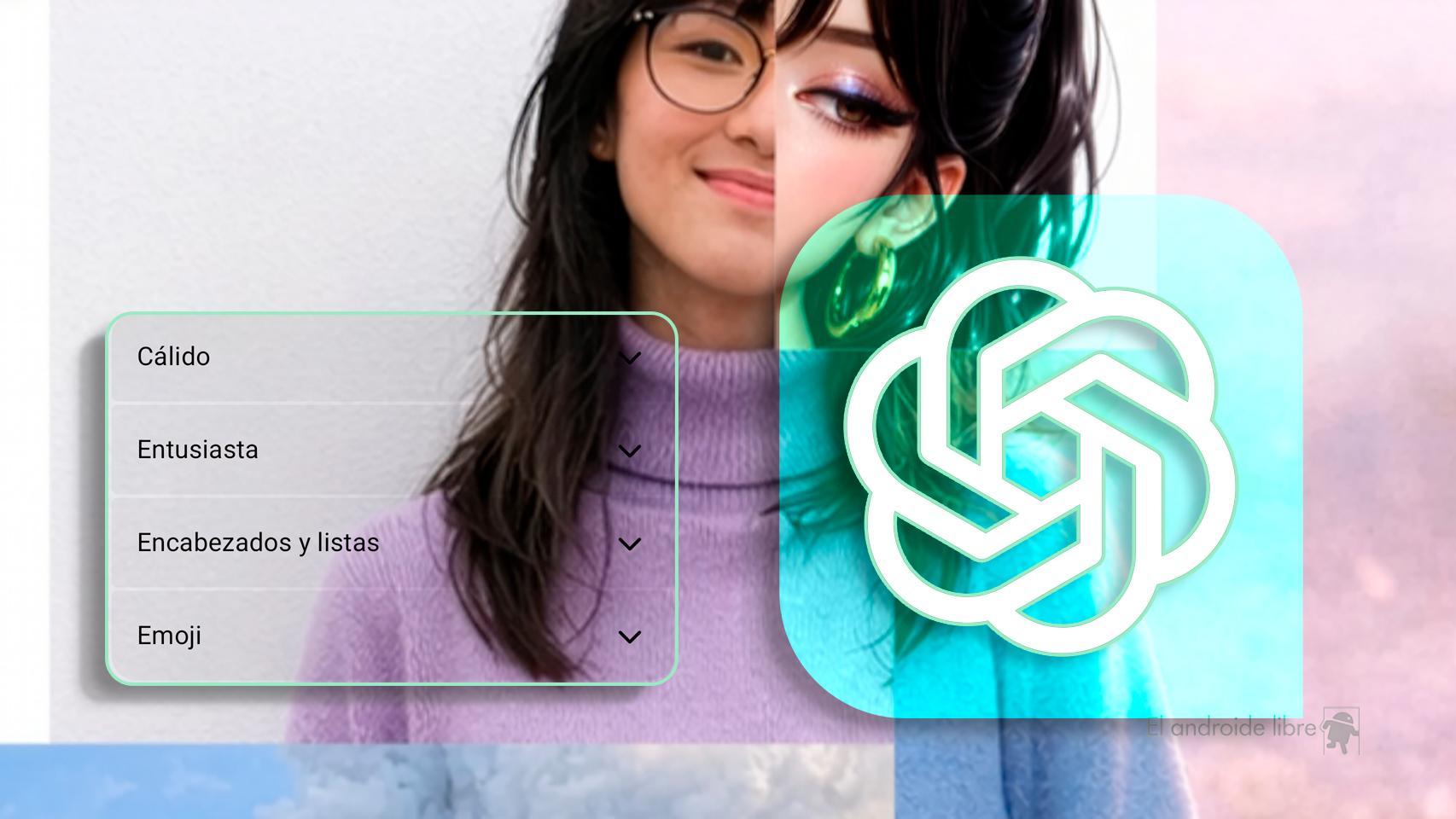 Fotomontaje inspirado en ChatGPT