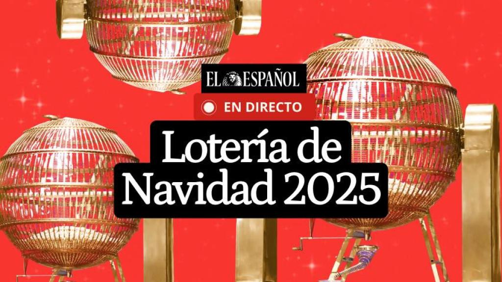 Imagen del sorteo extraordinario de Lotería de Navidad 2025.
