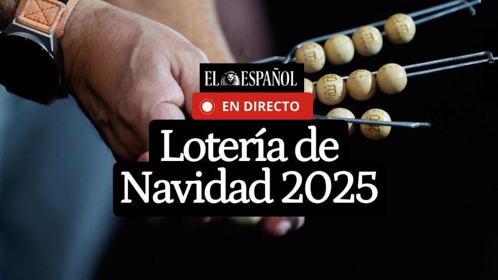 Imagen del sorteo extraordinario de Lotería de Navidad 2025.