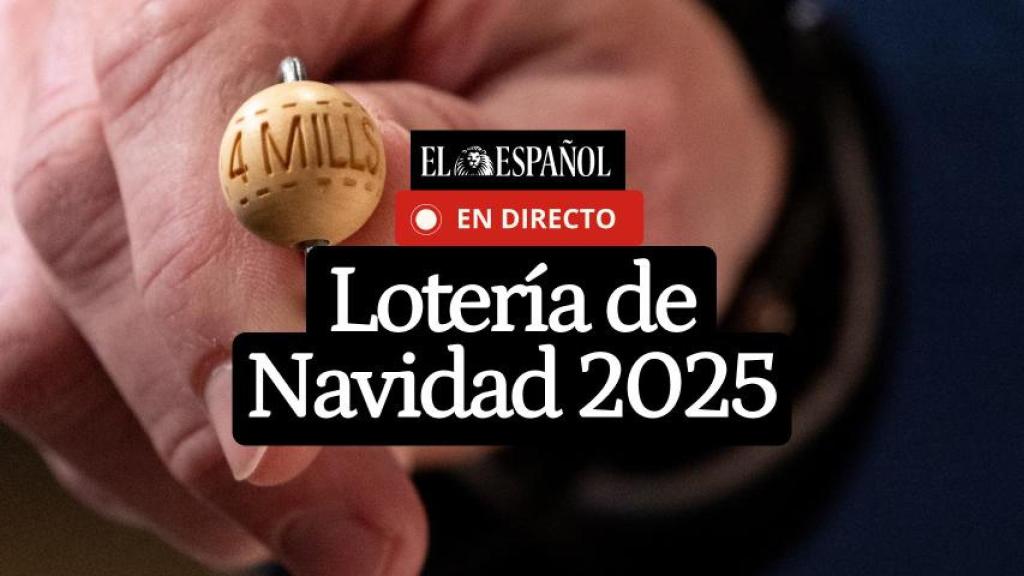 Imagen del sorteo extraordinario de Lotería de Navidad 2025.