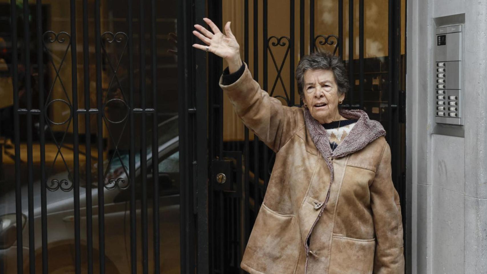 Mari Carmen, inquilina desde hace 70 años en Retiro, Madrid