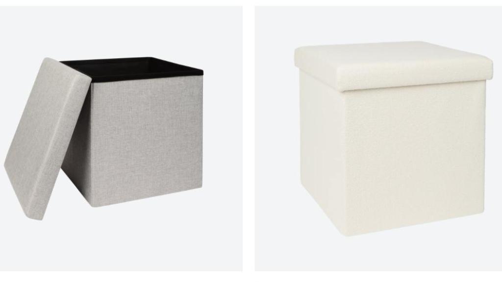 Puf de almacenamiento.