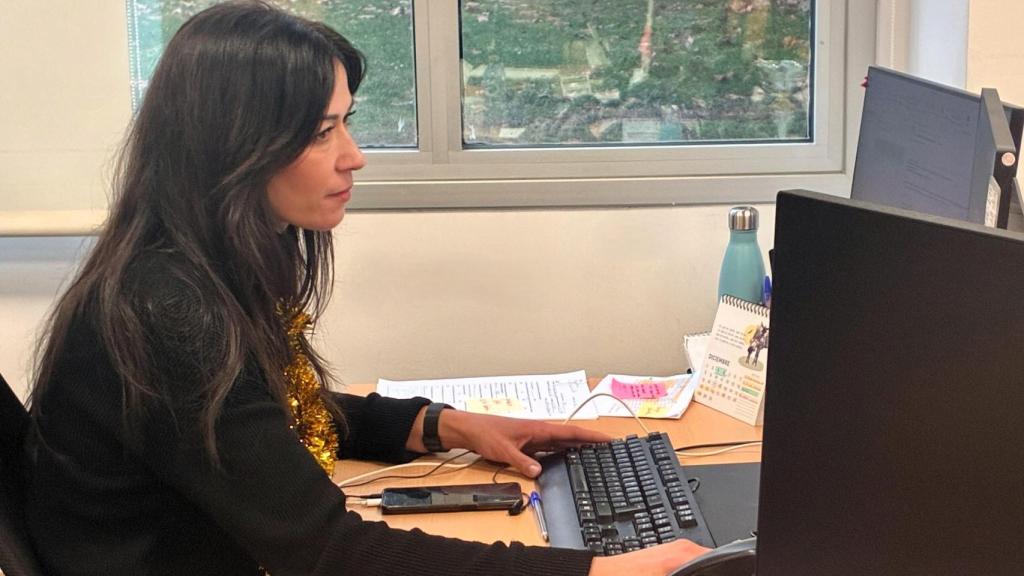 Marian, coordinadora del servicio