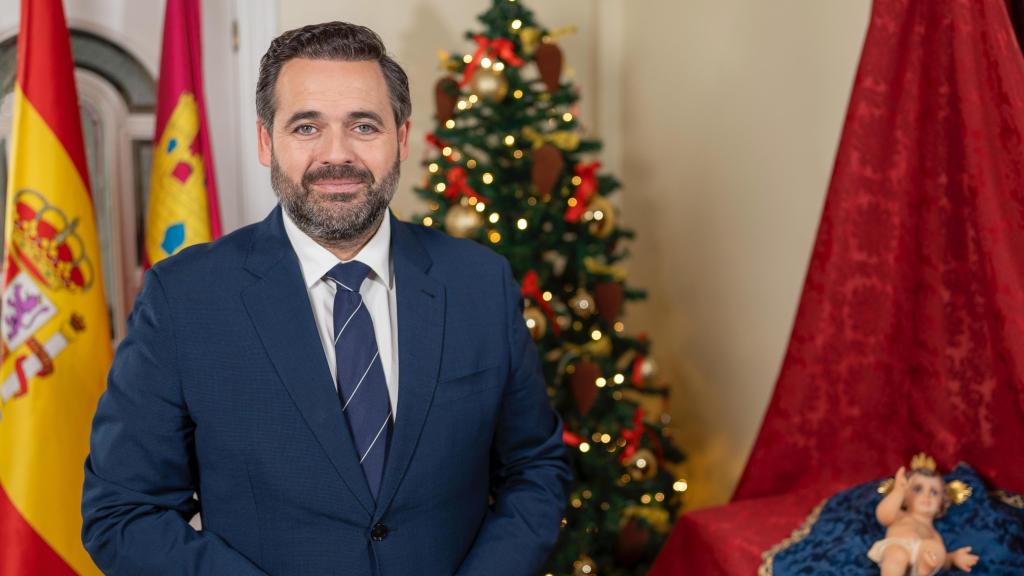 Paco Núñez durante su mensaje de Navidad