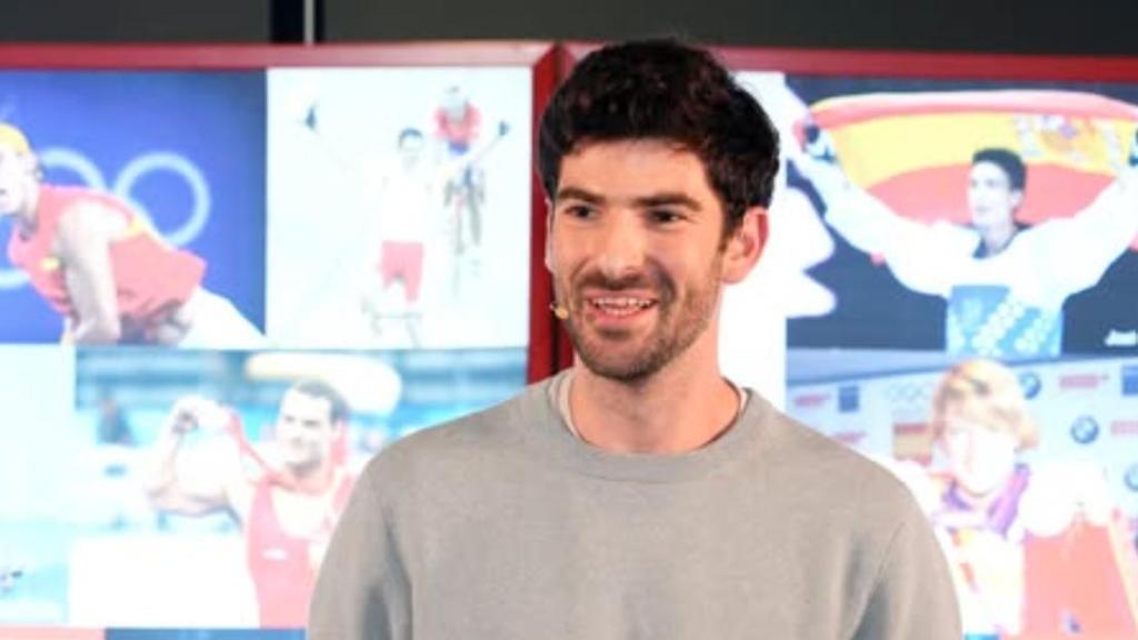 Carlos Martínez, durante una charla en la sede del COE