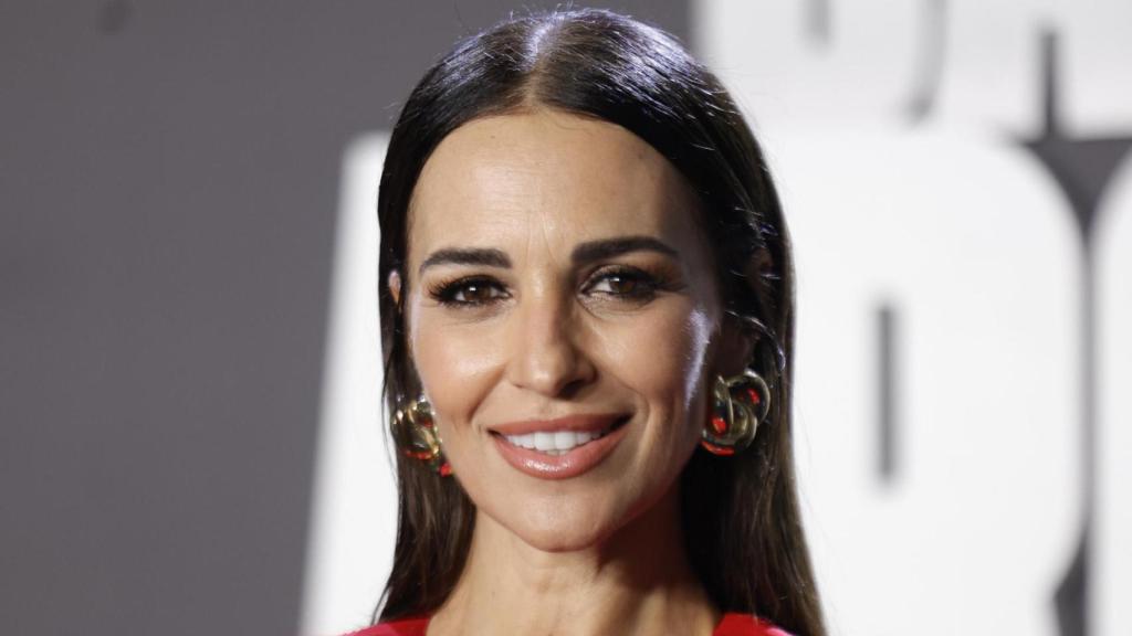 Paula Echevarría en la presentación de 'Camino a Arcadia' en Madrid.