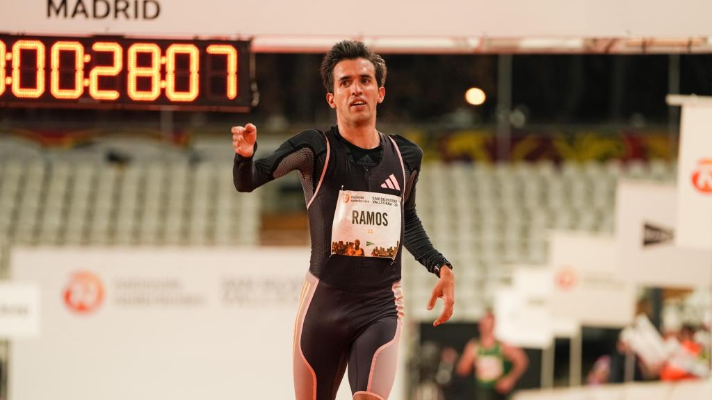Jesús Ramos, en la San Silvestre Vallecana 2024
