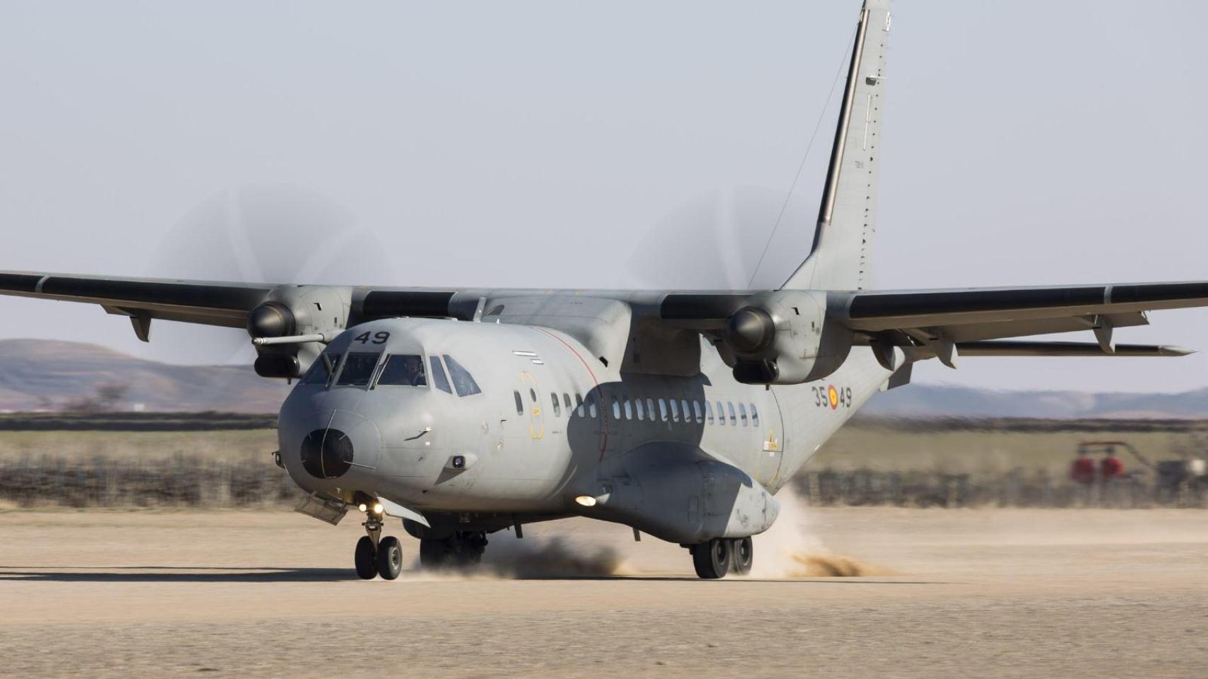 Avión C295 del Ala 35 del Ejército del Aire