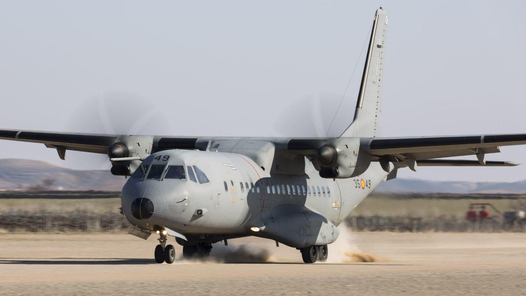 Avión C295 del Ala 35 del Ejército del Aire