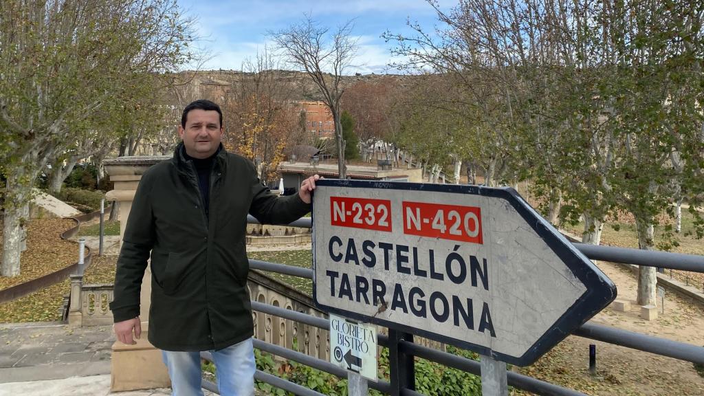 Miguel Ángel Estevan, alcalde de Alcañiz.