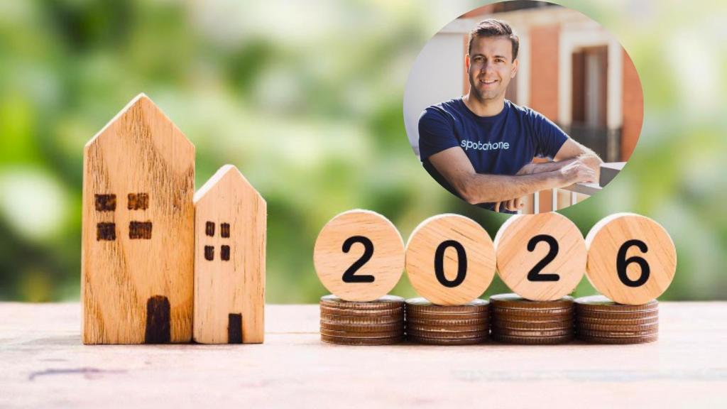 Montaje de Eduardo Garbayo con viviendas.