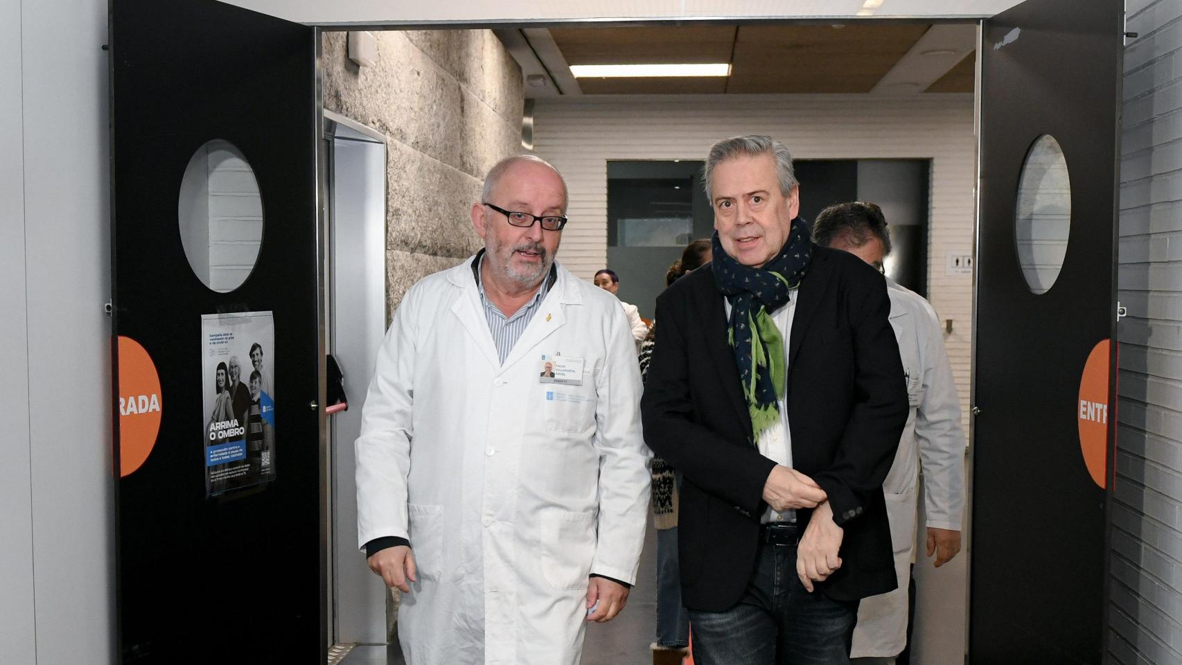 El conselleiro de Sanidade, Gómez Caamaño.