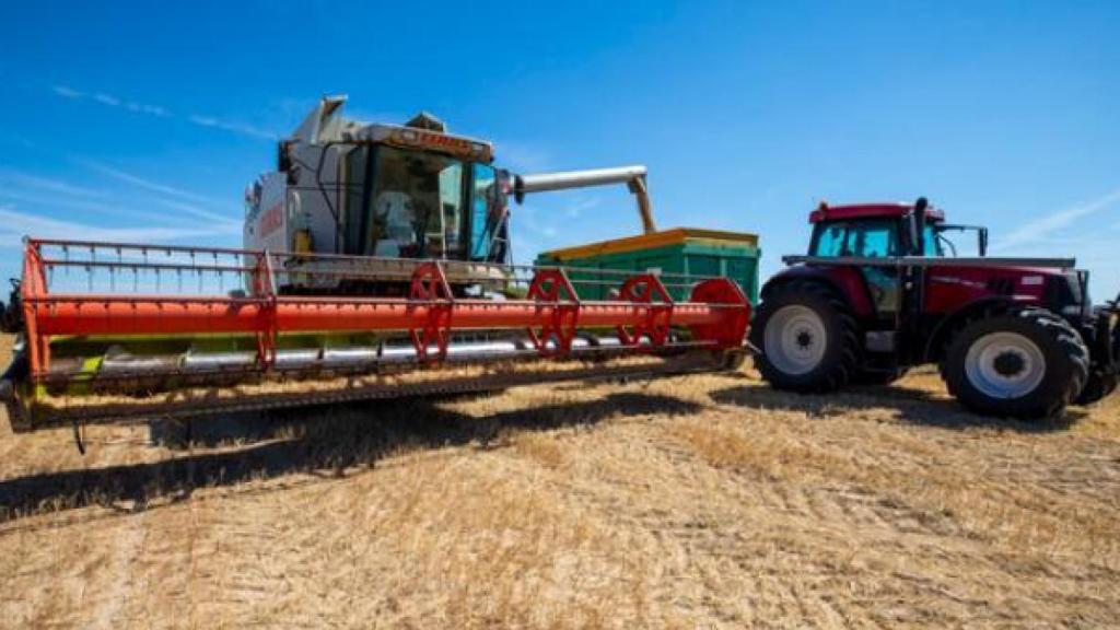 Cosecha de cereal en Castilla y León