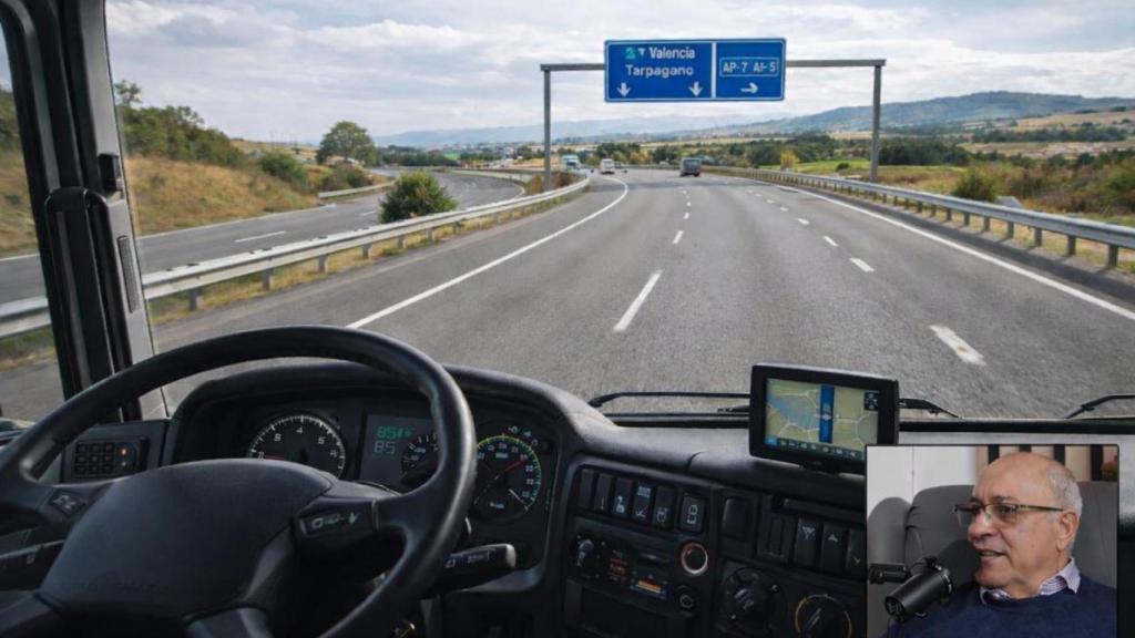 Jose, camionero de mas de 30 años de experiencia