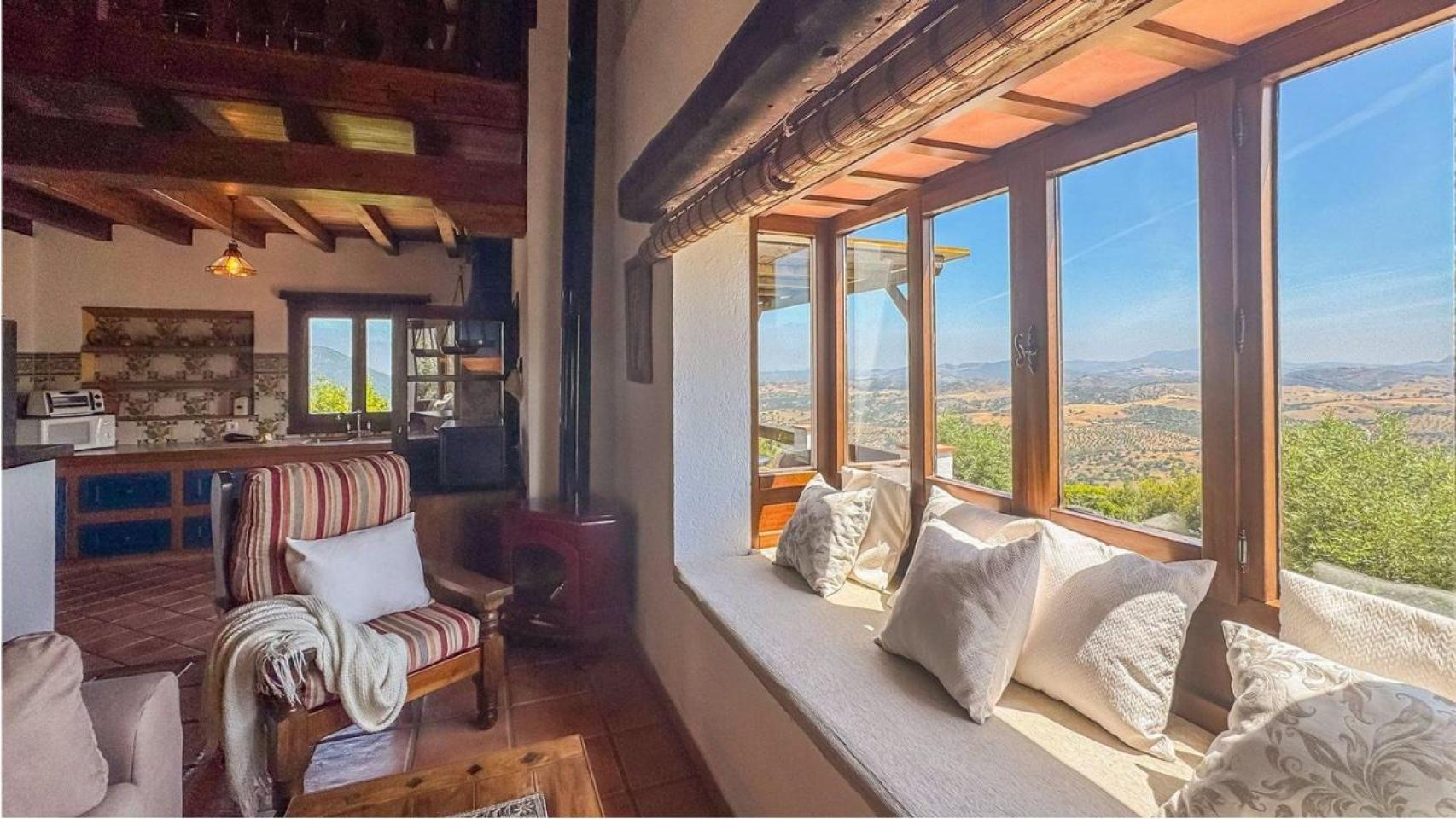 Una casa rural de la provincia de Málaga.