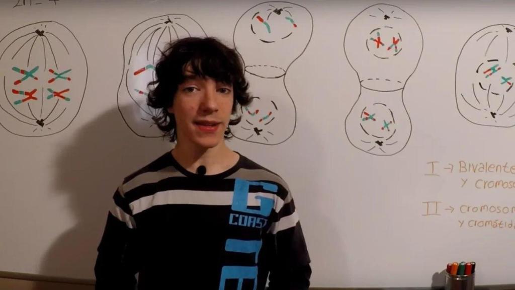 Leonel Virosta, que acabó la Primaria dos años antes.