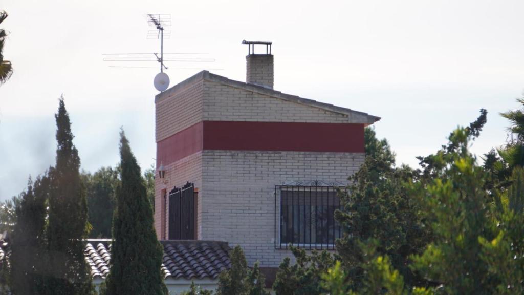 La vivienda okupada donde ocurrieron los crímenes.