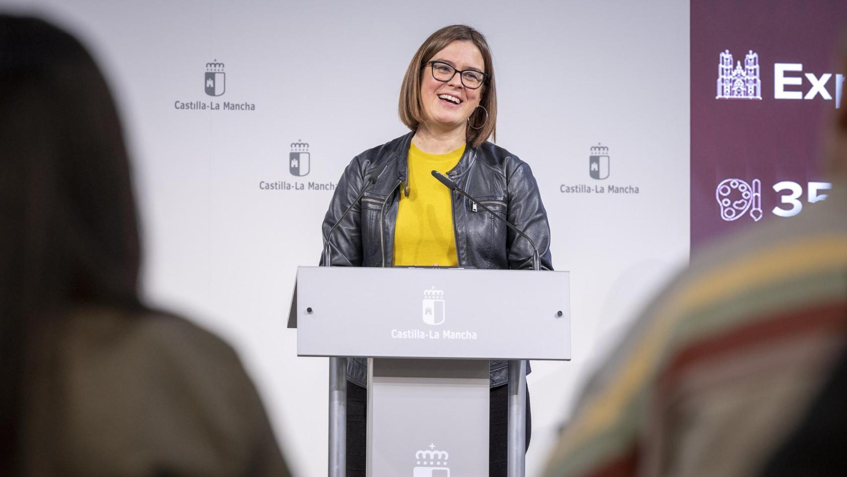 Esther Padilla, consejera portavoz de la Junta. Foto: JCCM.