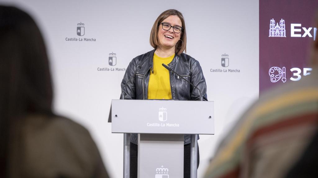 Esther Padilla, consejera portavoz de la Junta. Foto: JCCM.