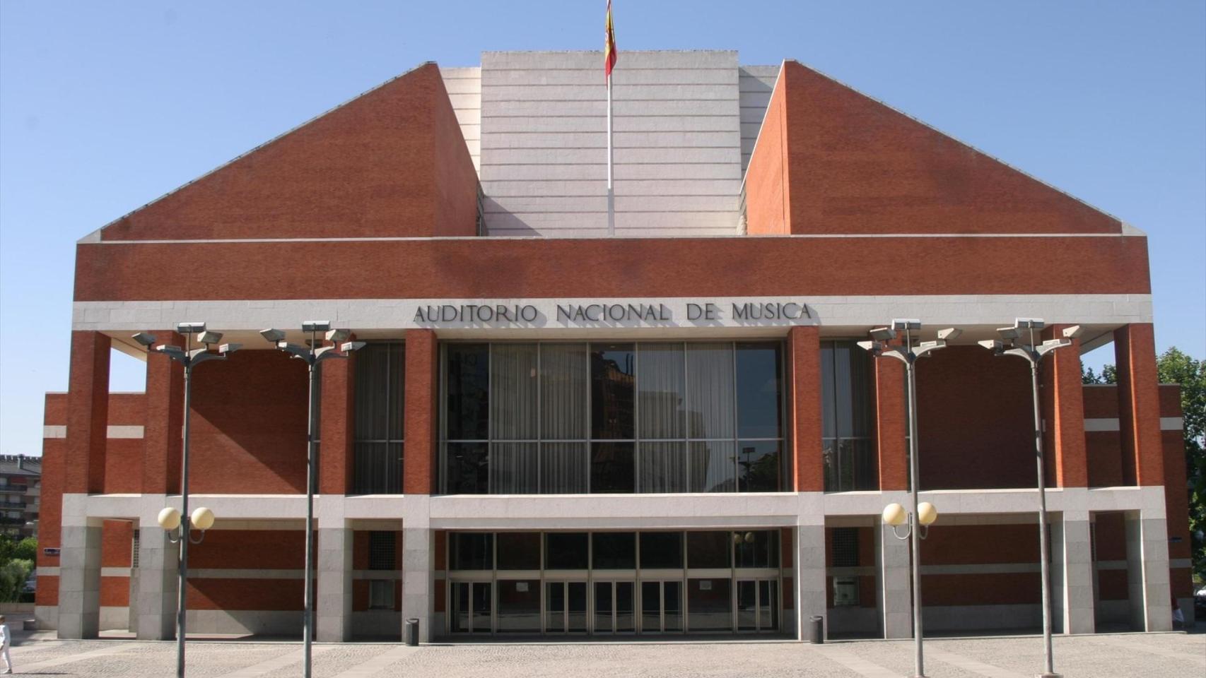 Exterior del Auditorio Nacional de Música (Madrid). Foto: Europa Press.