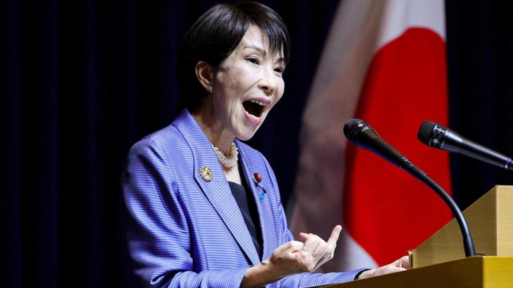 La primera ministra japonesa, Sanae Takaichi.