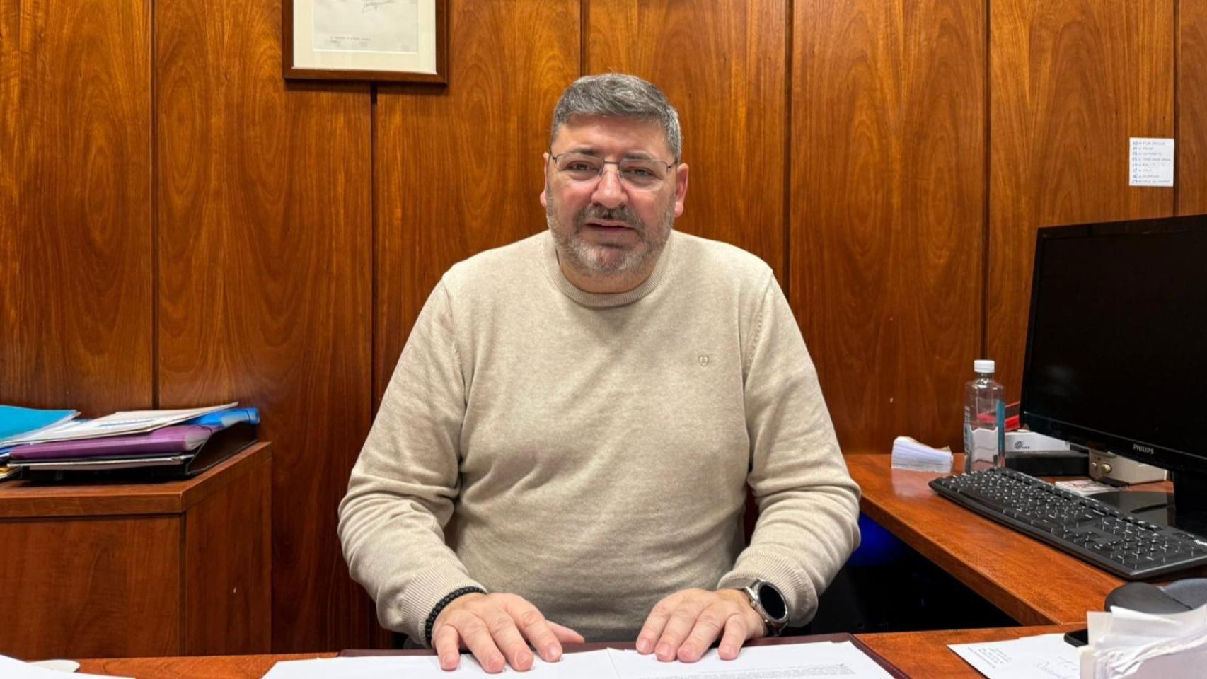 Óscar Castro, administrador de la Cocina Económica de A Coruña