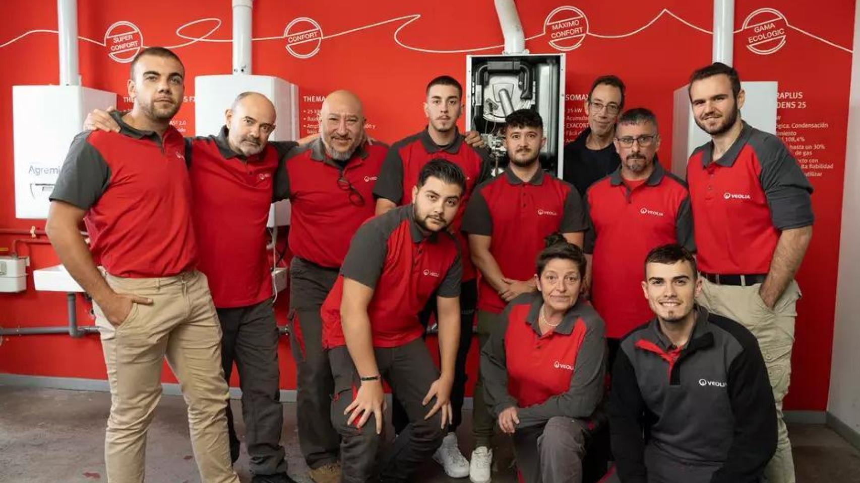 Participantes de Formación Dual en Madrid.