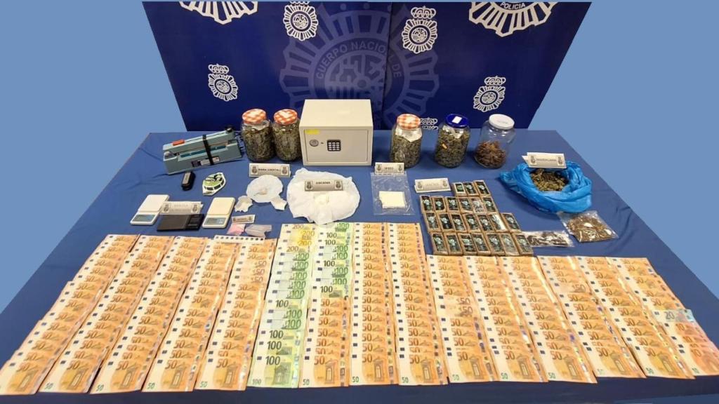 Material intervenido en la Operación Vilma.