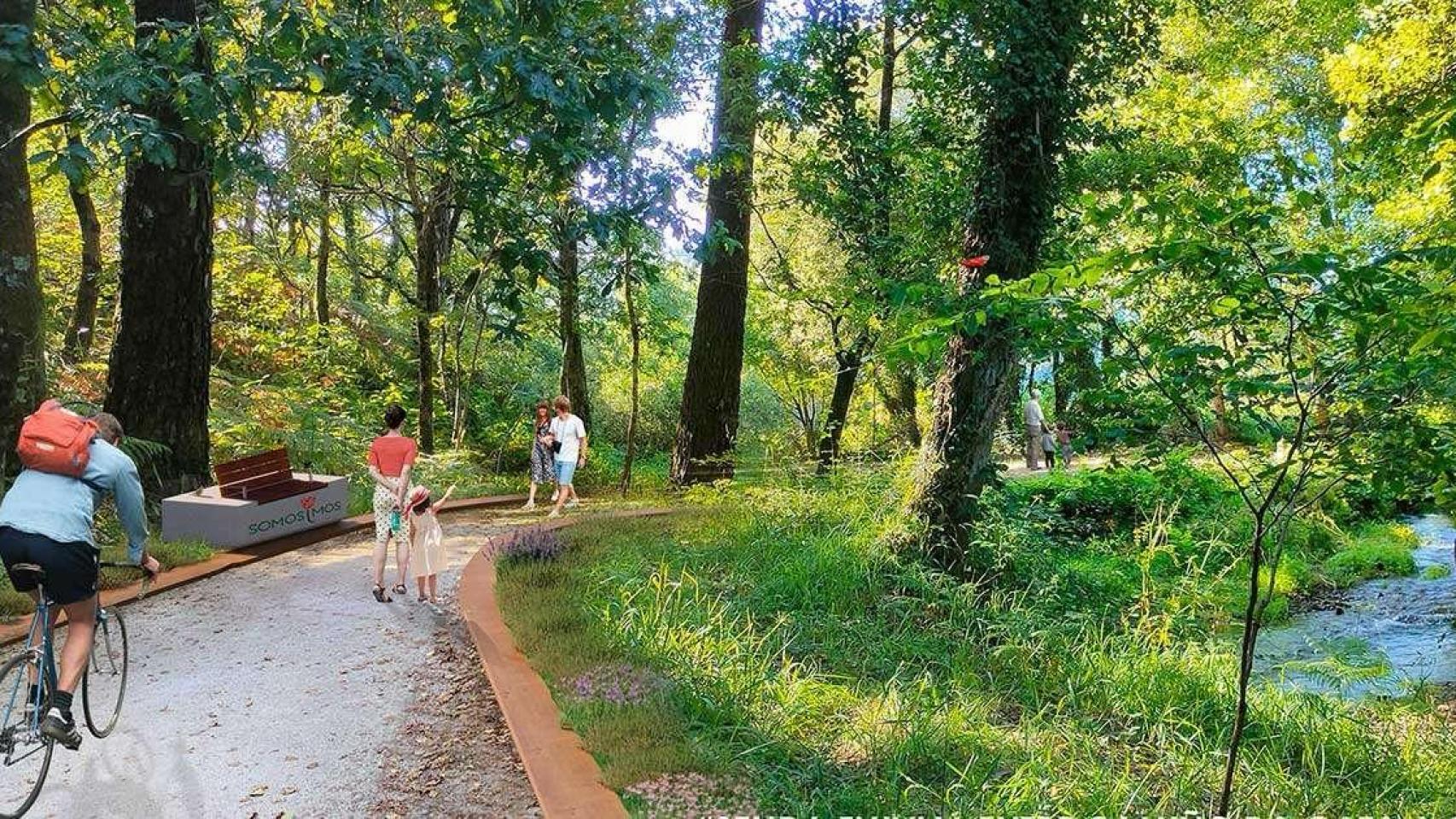 Infografía de la obra.