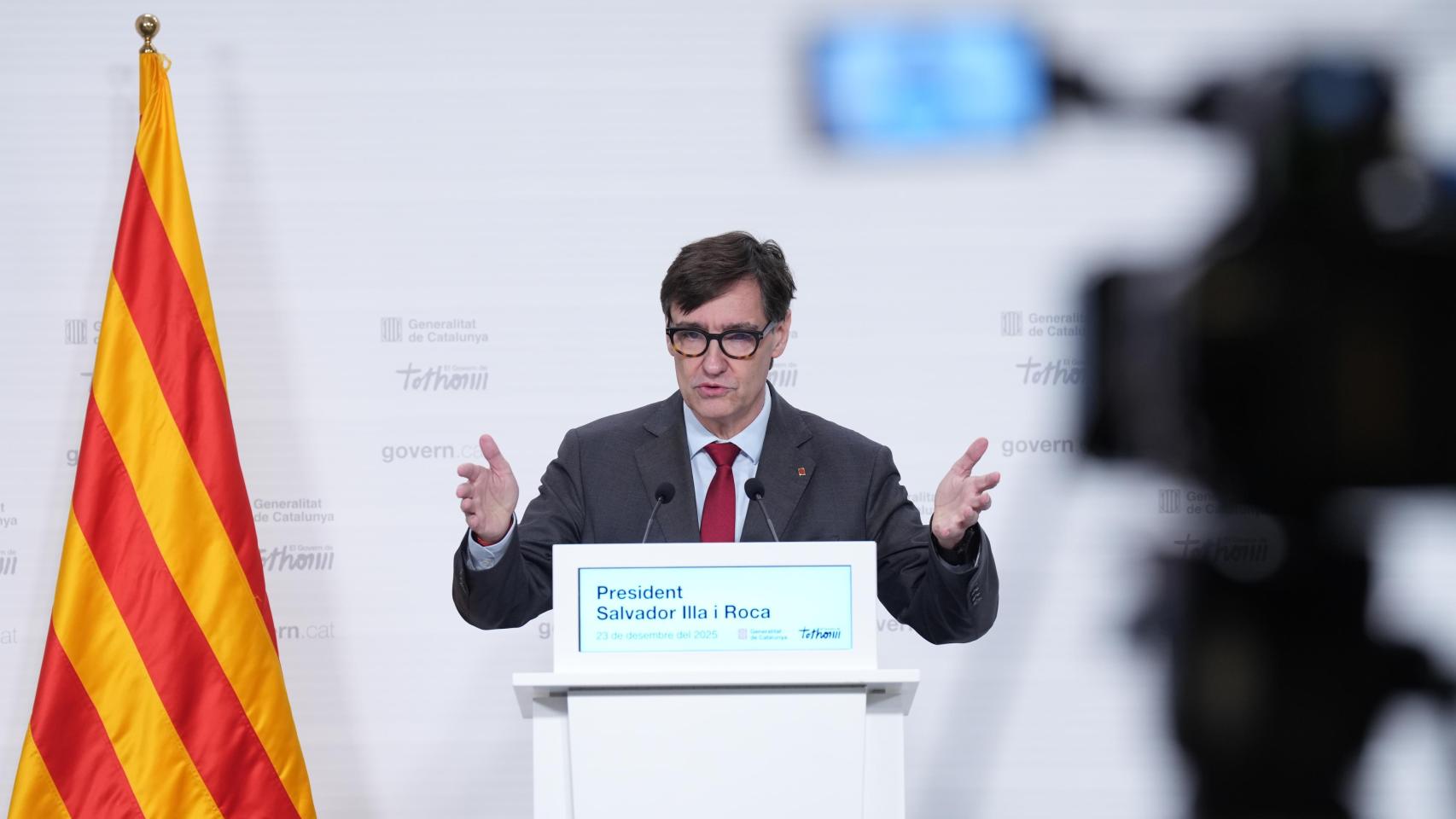 Salvador Illa, 'president' de la Generalitat.