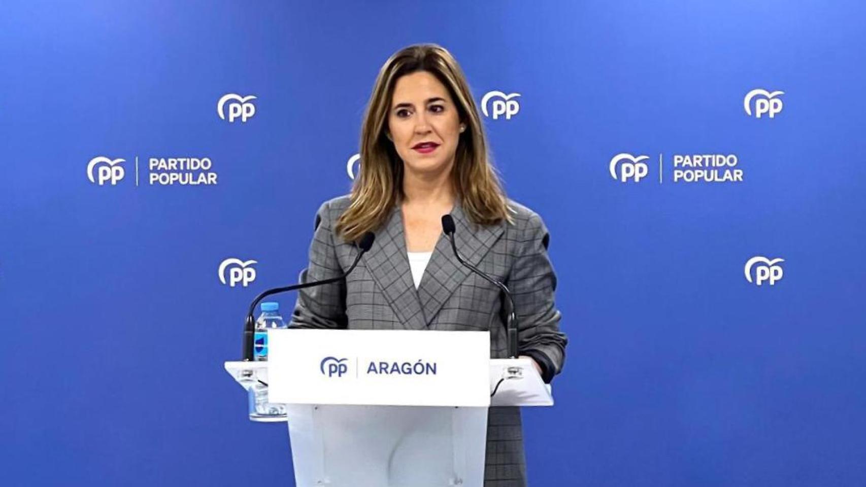 Rocío Dívar, vicesecretaria del PP-Aragón