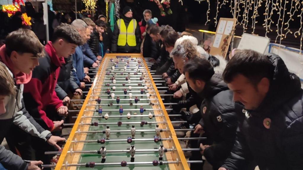 El futbolín gigante celebrará su segunda edición tras el éxito de 2024.