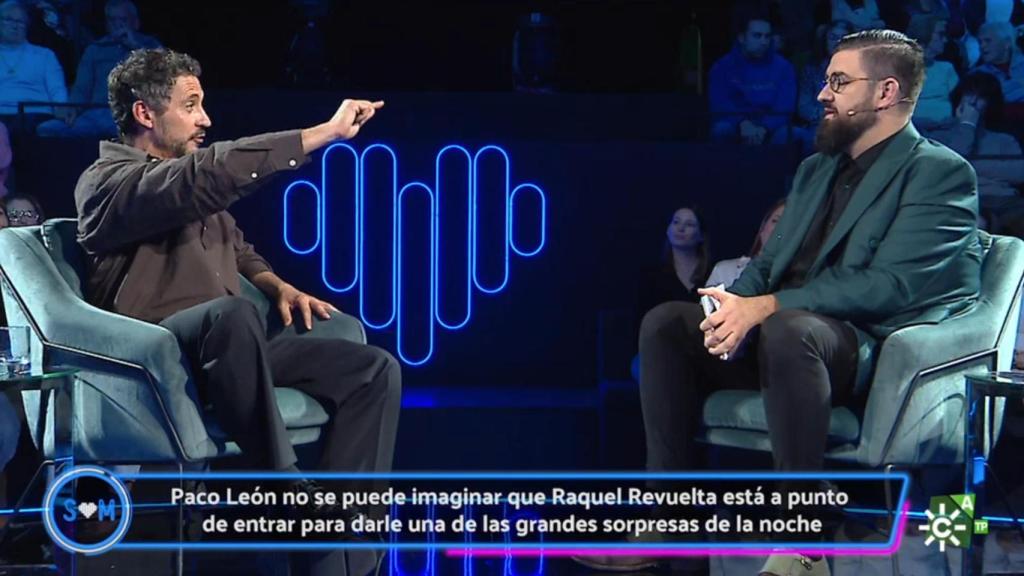 Paco León y Manu Sánchez en 'Somos música'.