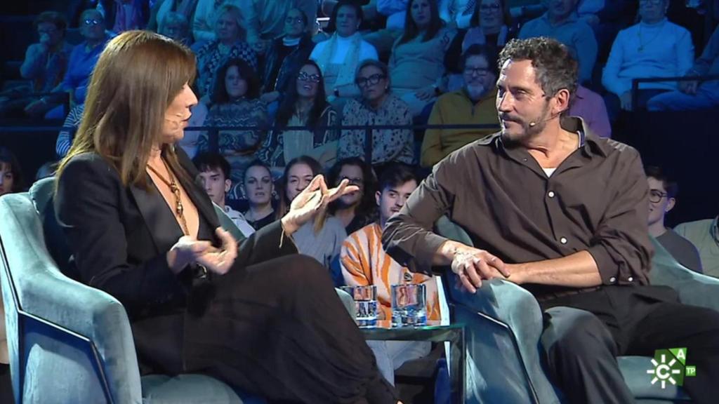 Raquel Revuelta y Paco León en 'Somos música'.