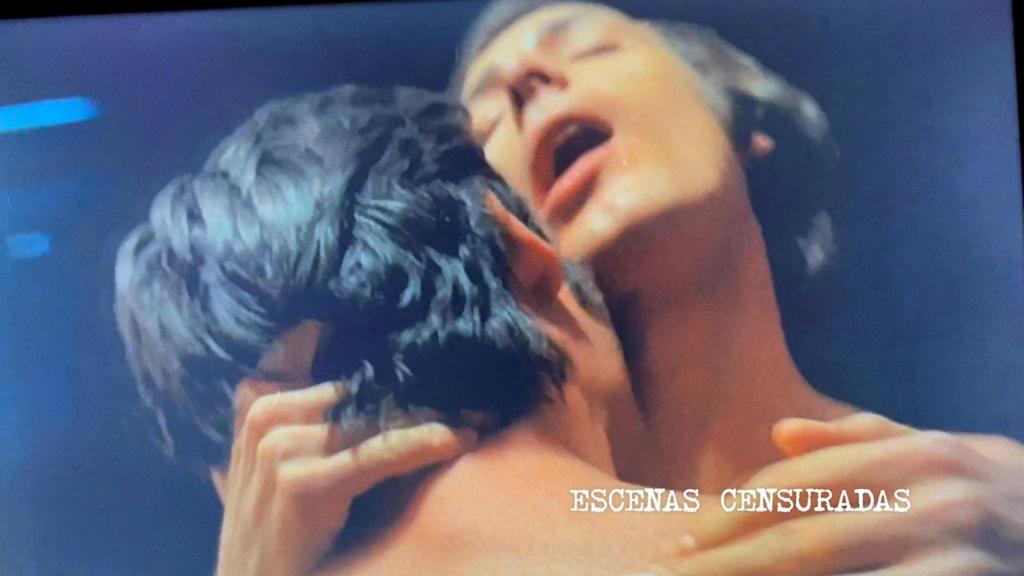 Fotograma del documental 'Eloy de la Iglesia. Adicto al cine' de una escena censurada en una de sus películas.