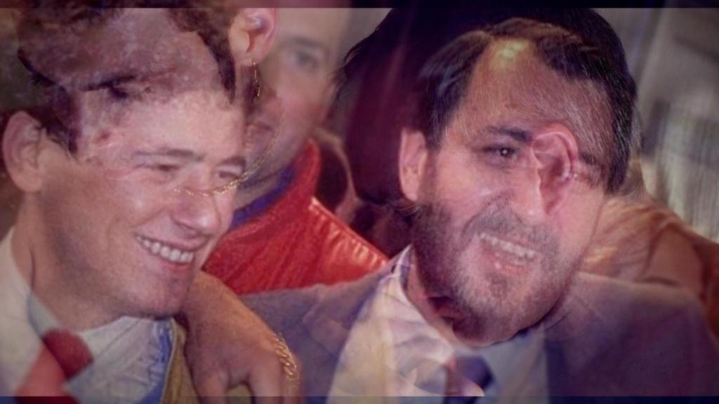 José Luis Manzano junto a Eloy de la Iglesia en un fotograma del documental 'Eloy de la Iglesia. Adicto al cine'