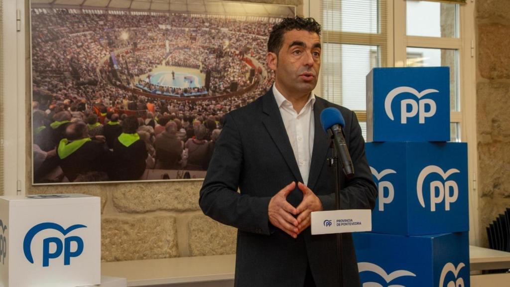 Luis López, presidente del PP de la provincia de Pontevedra