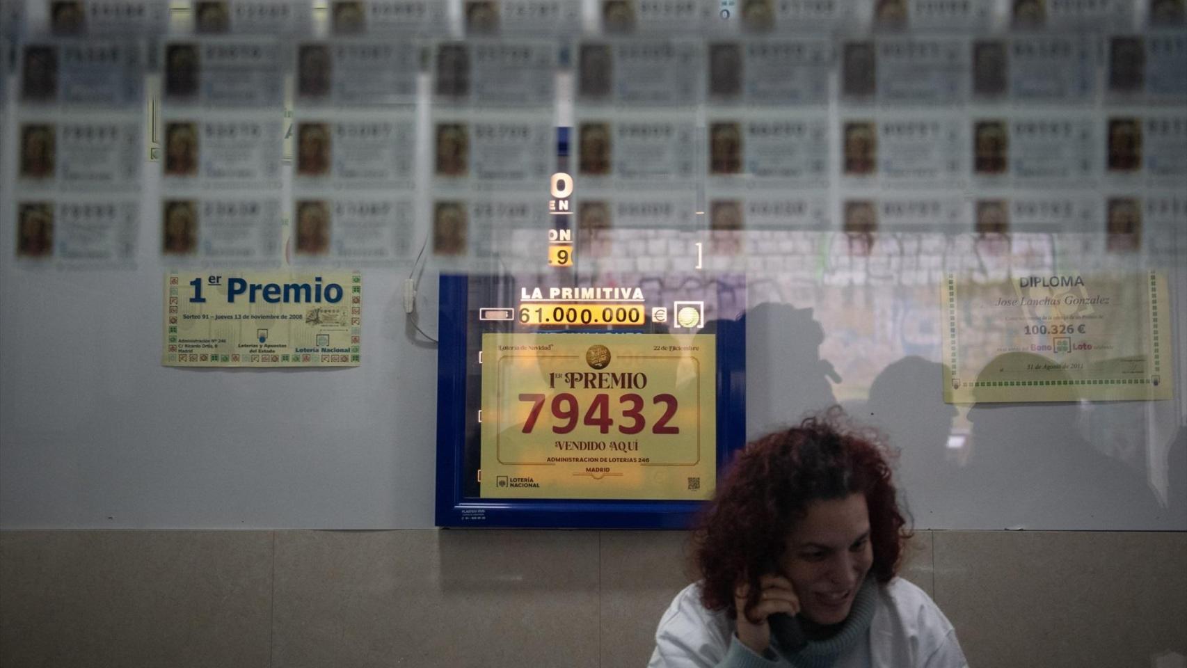 Imagen del décimo ganador del premio Gordo en el sorteo de Lotería de Navidad 2025.