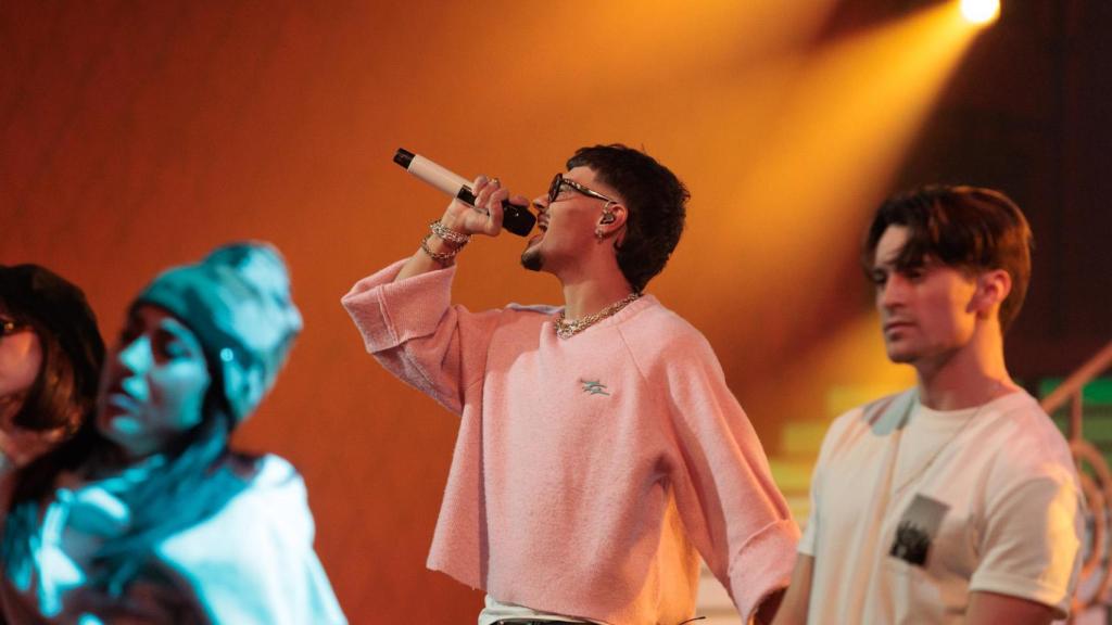 Abraham Mateo, en su especial de Nochebuena en La 1.