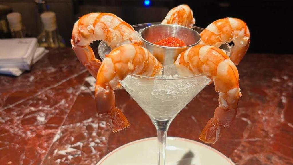 El cocktail de gambas de Gabo's.