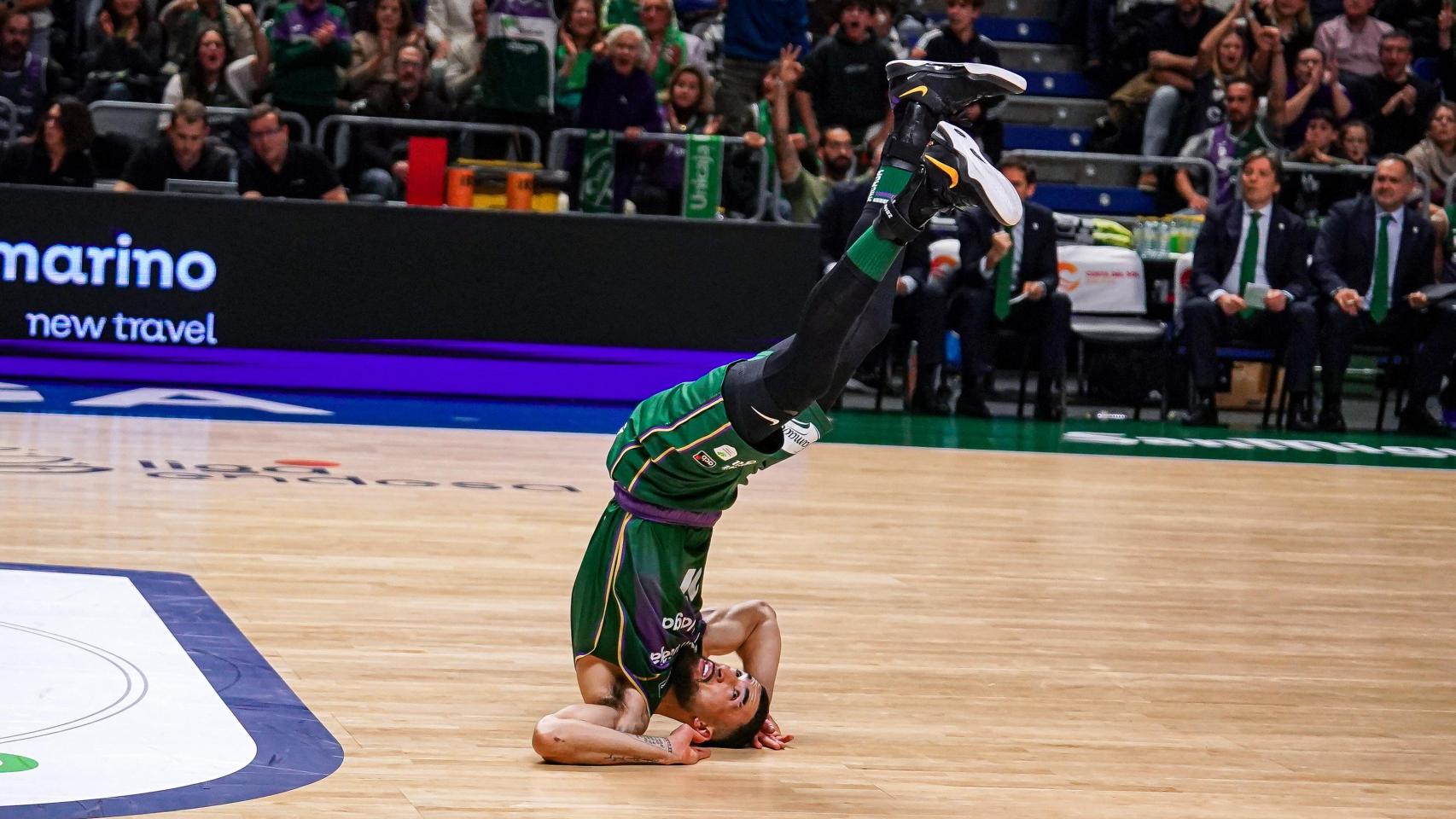 Chris Duarte, jugador del Unicaja de Málaga