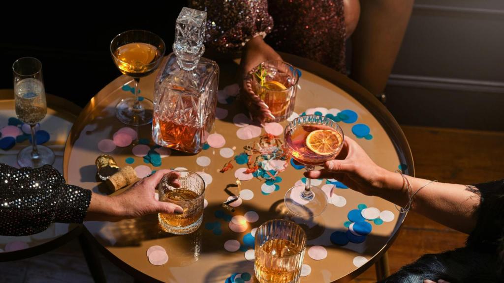 Imagen de archivo de una celebración navideña.