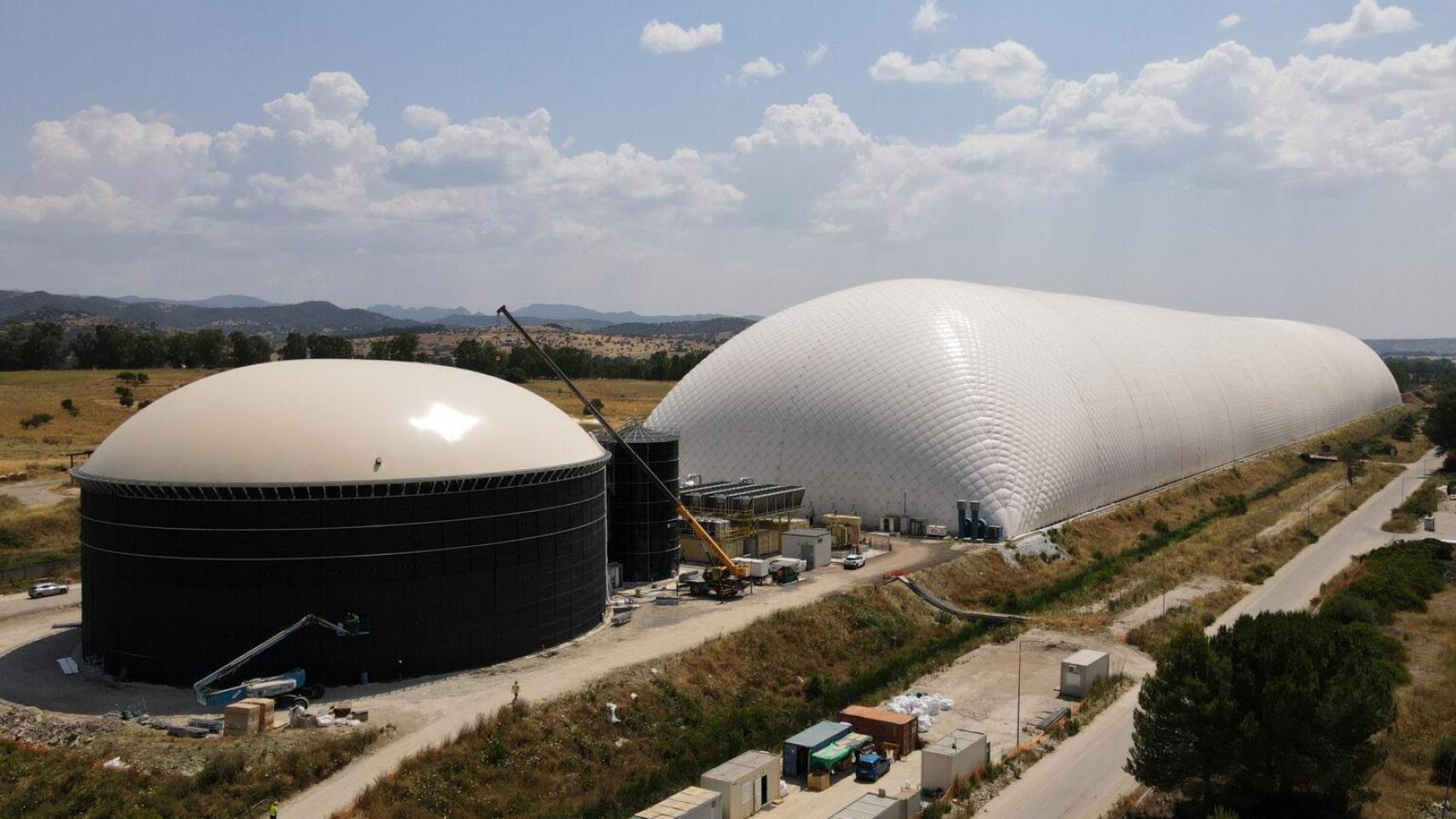 Cúpula de CO2 para almacenar energía