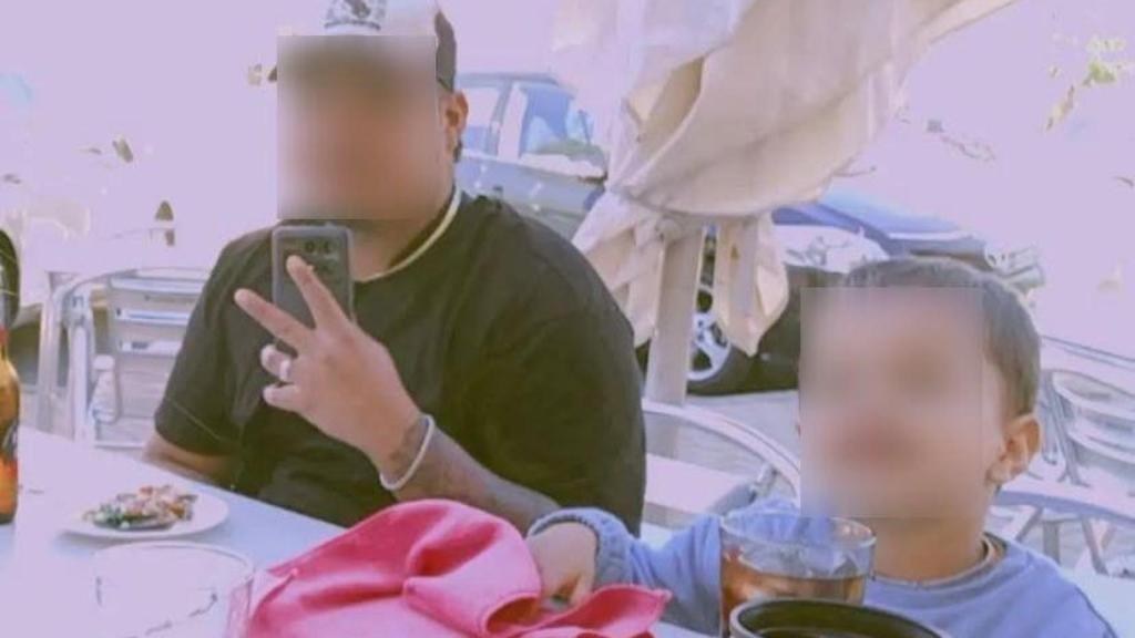 A la izquierda, Juan David R., padrastro del menor fallecido; a la derecha, Lucca, el niño de 4 años presuntamente asesinado.