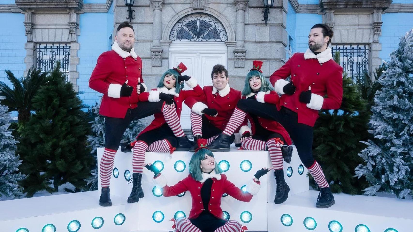 La banda viguesa Broken Peach.