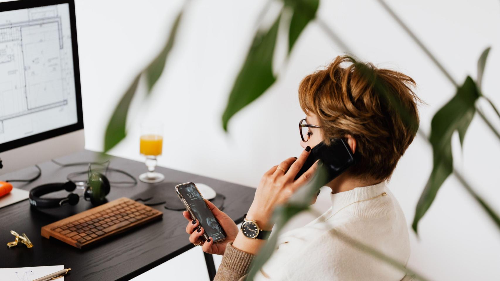 Representación de una persona trabajando