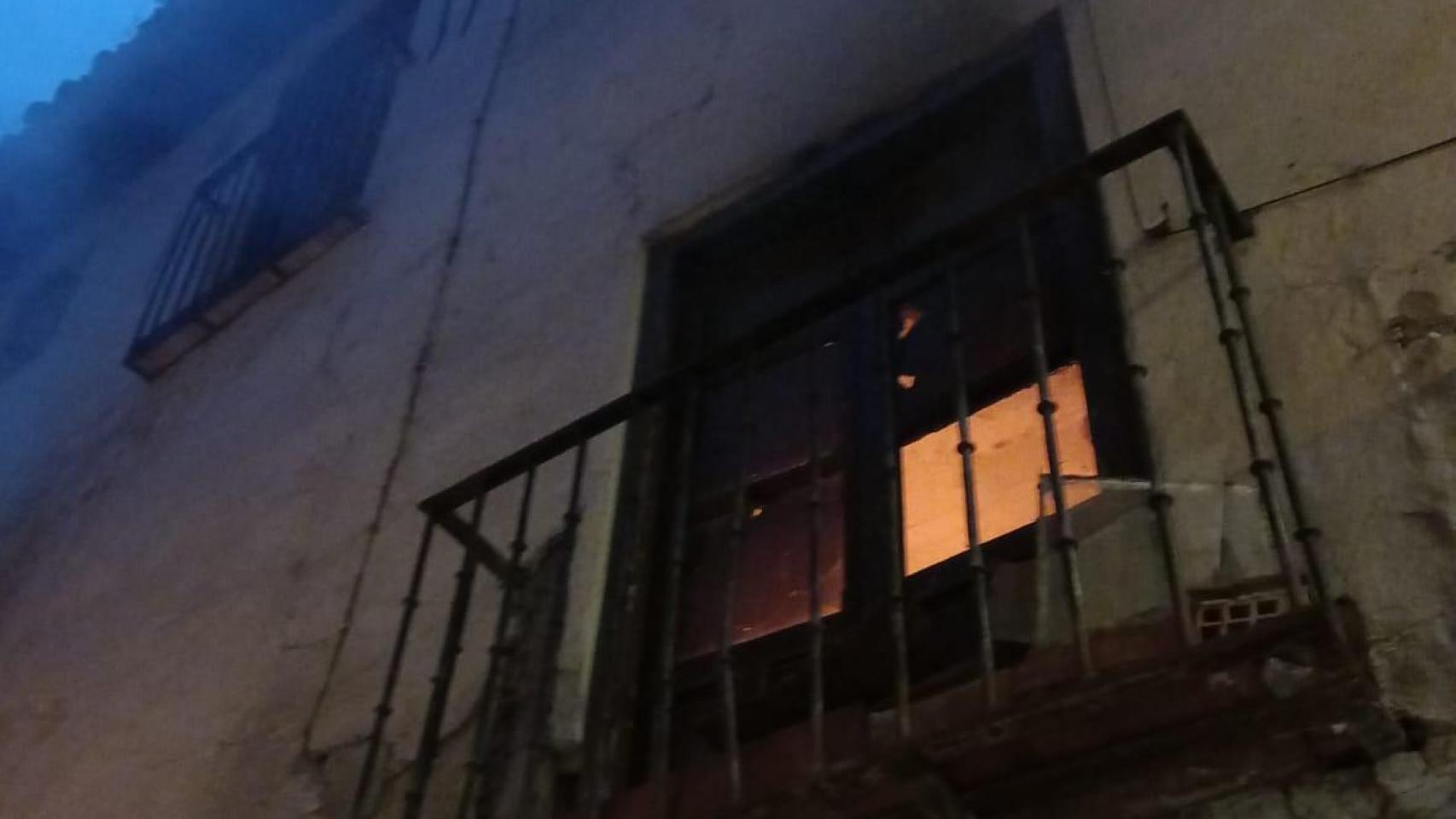 Vivienda de la Travesía del Barco, en la zona de La Bellota en Toledo.