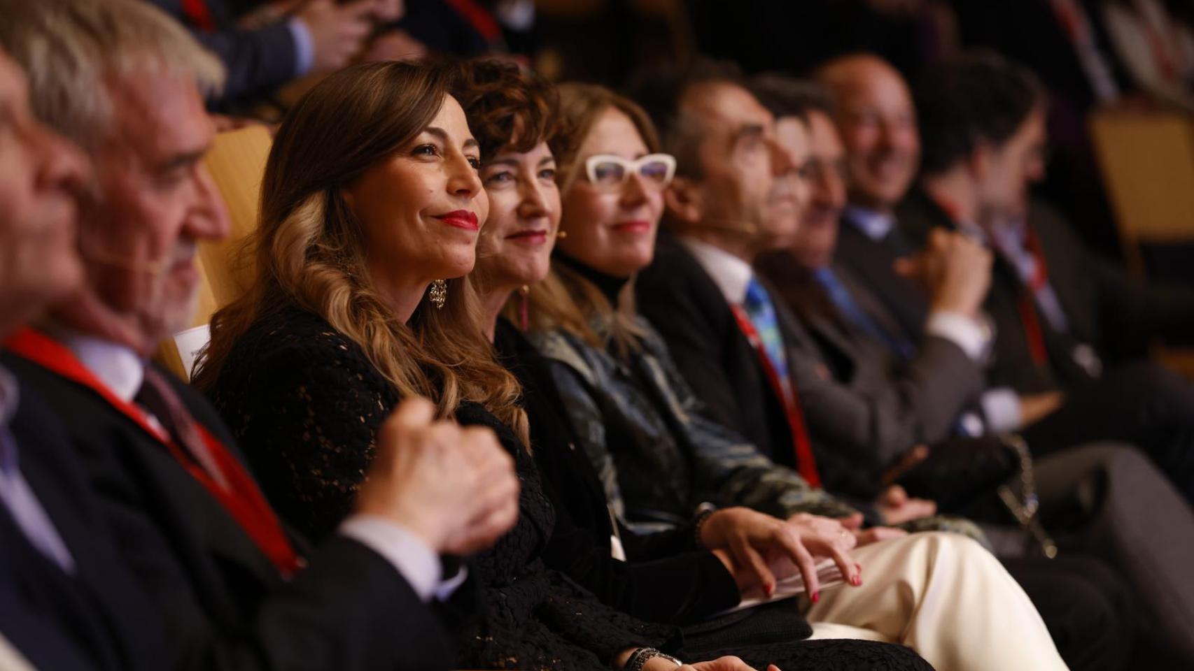 Natalia Chueca, alcaldesa de Zaragoza, en el acto
