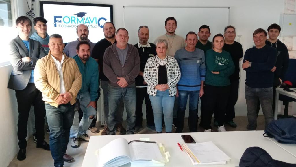 Alumnos de una de las formaciones.